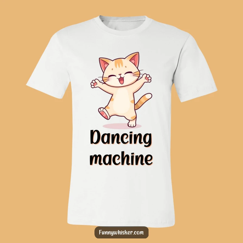Funny Dancing Cat T-Shirt: Exaggerated Moves - Comical Gift!